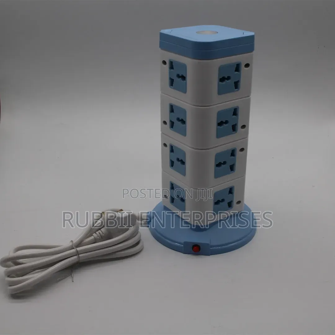 Vertical Anti-Static Power Socket ~ 4 Vertical Socket