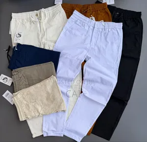 Relaxed-Fit Men's Linen Pants. 7colors