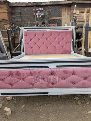 Quality Pink in Full White Bed
