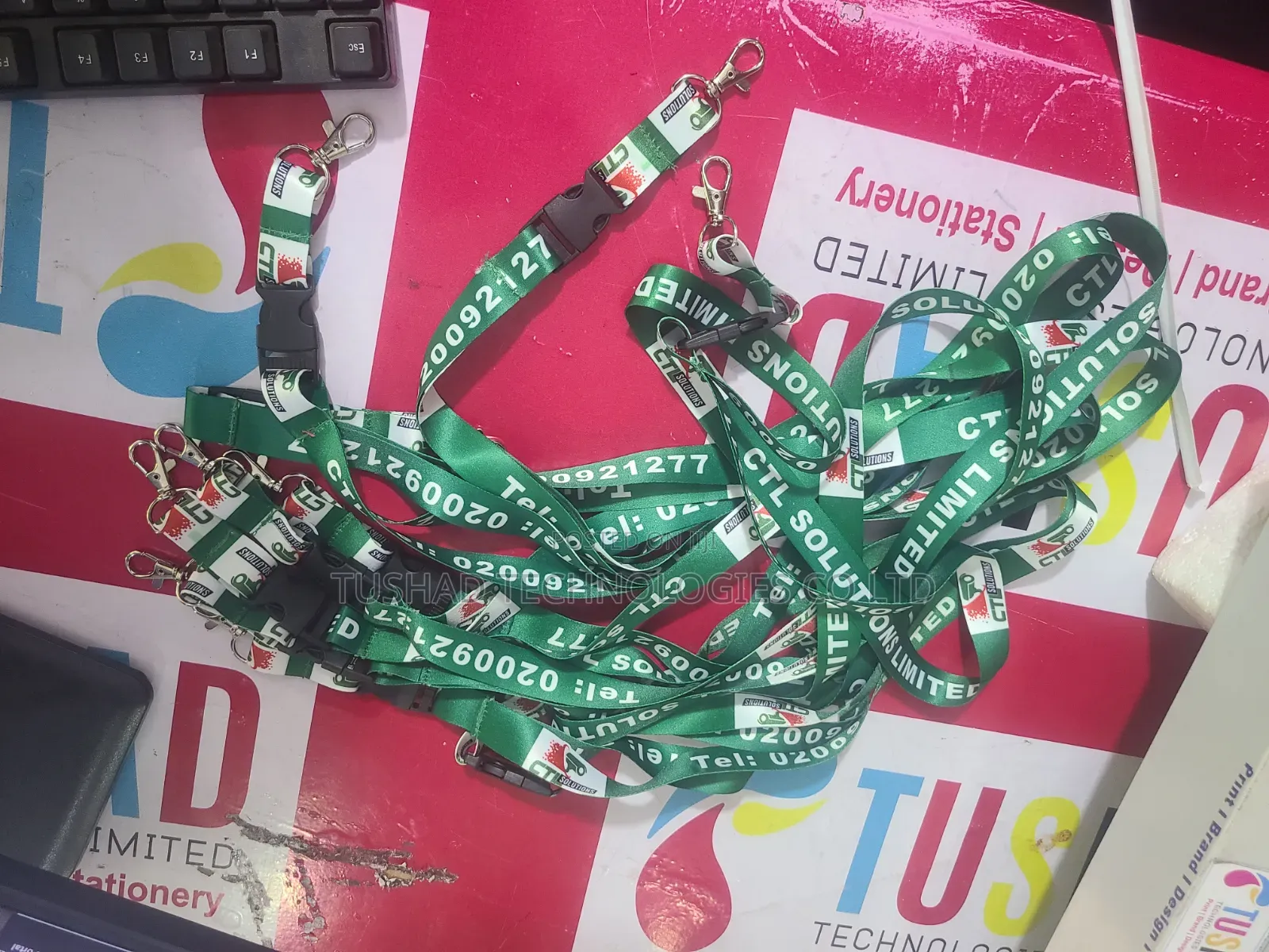 Customized Strings, Lanyards, ID Holders, IDs, Name Tags, Permits