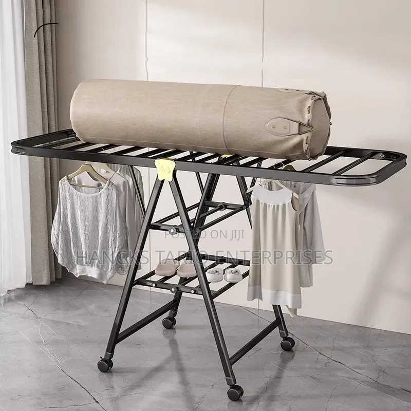 Foldable Rolling Clothes Drying Rack / Laundry Airer.