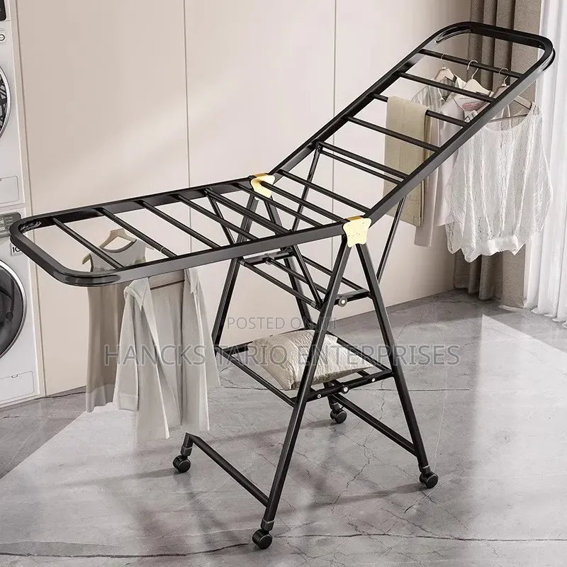 Foldable Rolling Clothes Drying Rack / Laundry Airer.