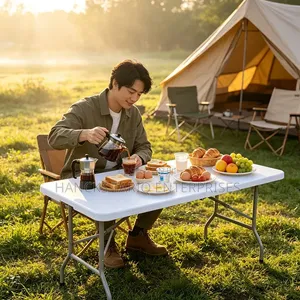 180cm Foldable Plastic Utility Banquet Table.