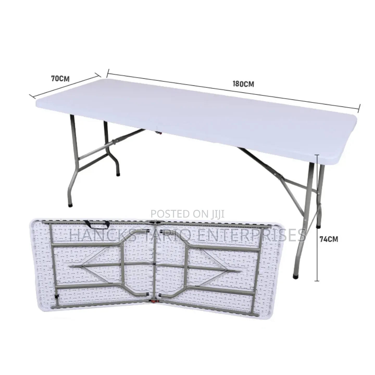 180cm Foldable Plastic Utility Banquet Table.