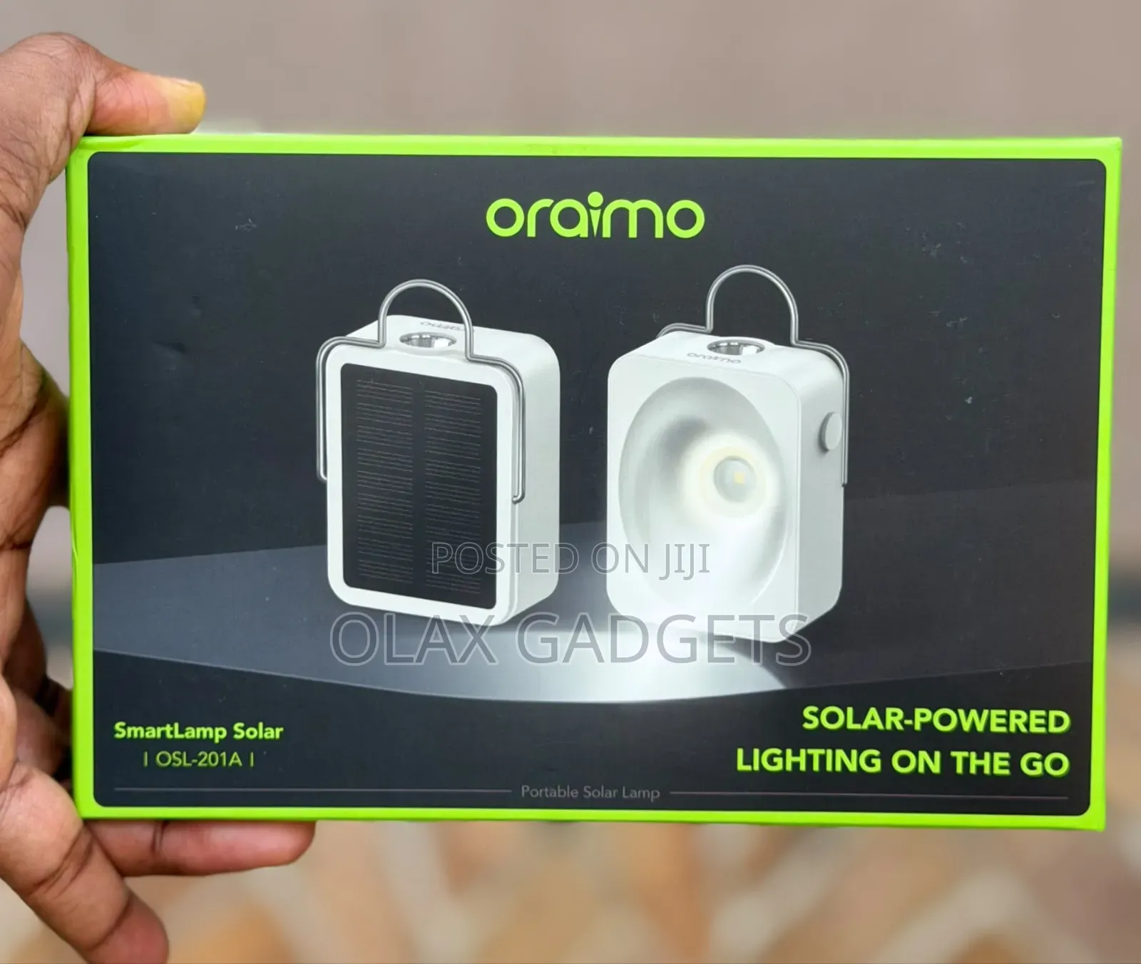 Oraimo SmartLamp Solar 2Pcs - Outdoor Waterproof 450mAh Solar Lights