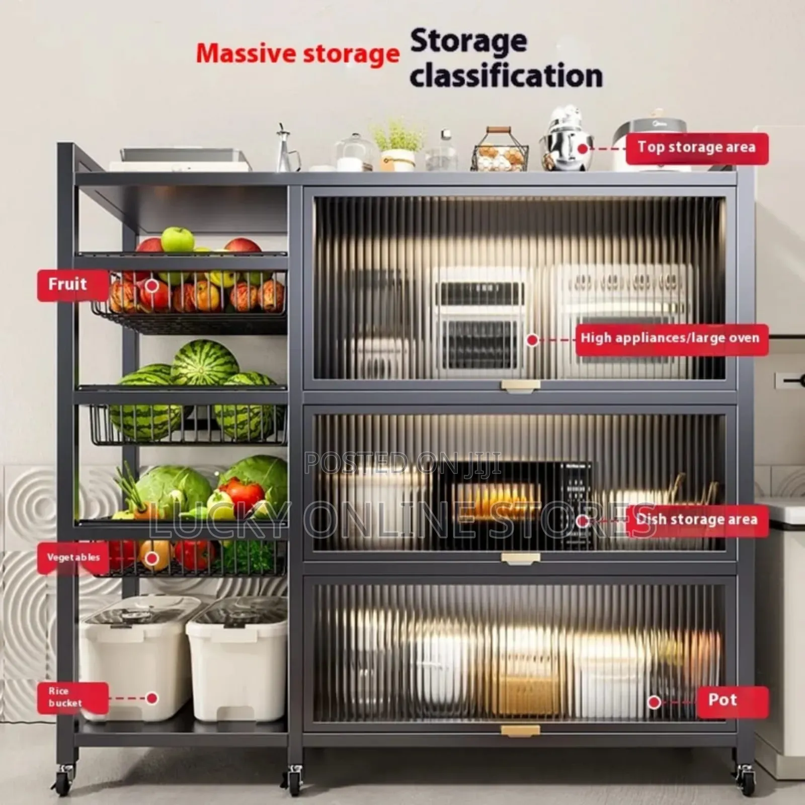 Adjustable Kitchen Appliance Dish Storage Rack
