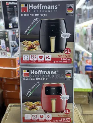 Hoffmans 6L Air Fryer 2400W With Touch Display HM-6018