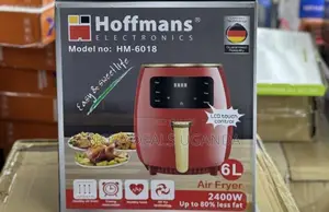 Hoffmans 6L Air Fryer 2400W With Touch Display HM-6018