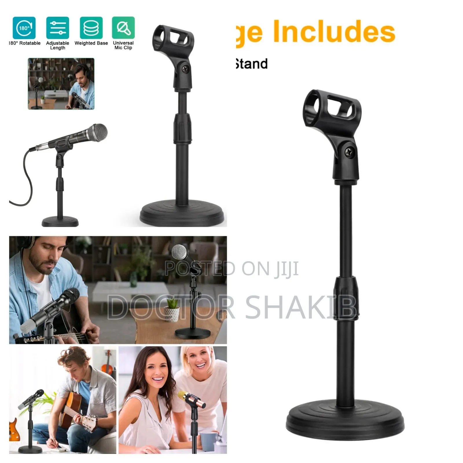Desktop Microphone Stand