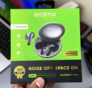 Oraimo SpaceBuds 2 AI Smart 45hrs Playtime True Wireless Earbuds