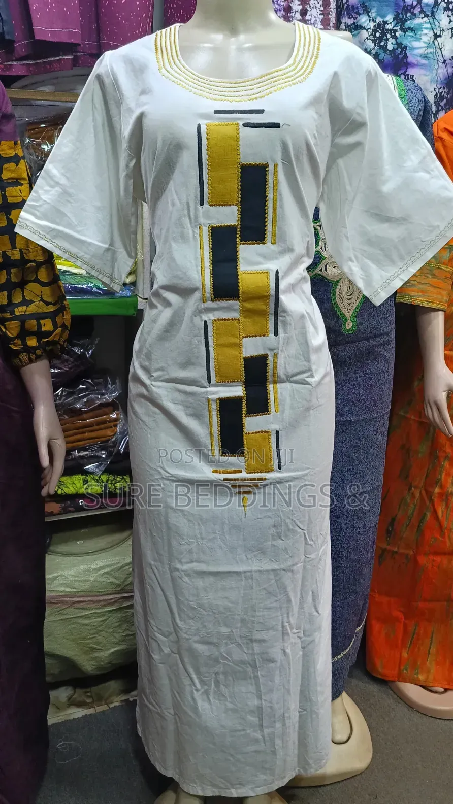 Meghan Corporate Linen Dress