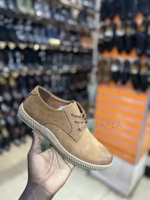 Original Timberland Brown Leather Casual Shoes Men’s Comfort Lace-Up