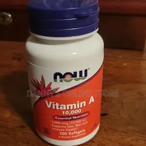 Vitamin A, 10,000 IU, 100 Softgels