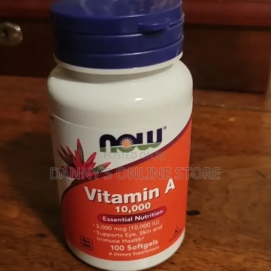 Vitamin A, 10,000 IU, 100 Softgels