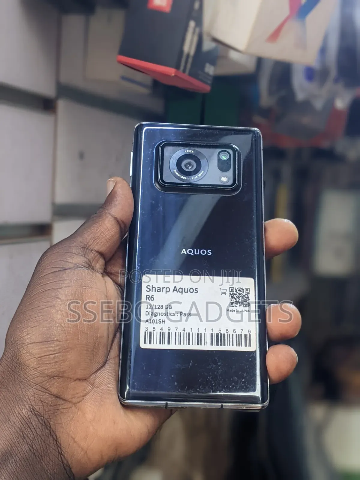 Sharp Aquos R6 128 GB Black