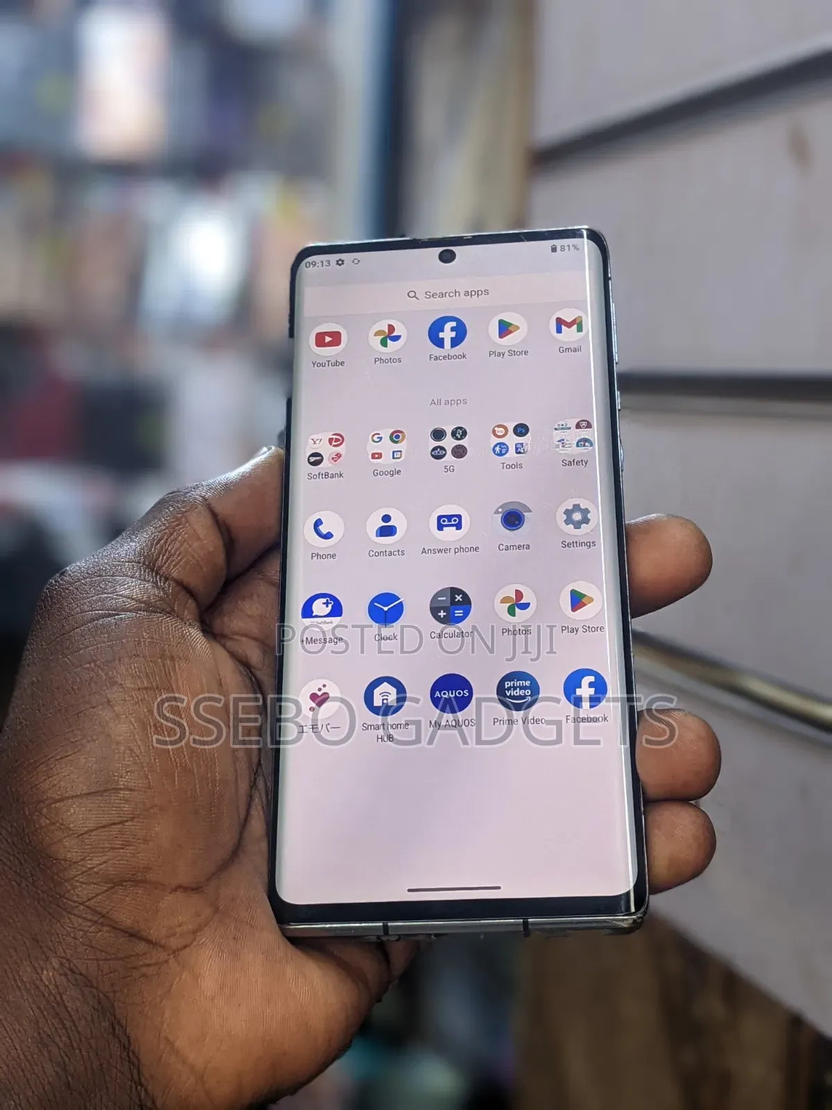 Sharp Aquos R6 128 GB Black