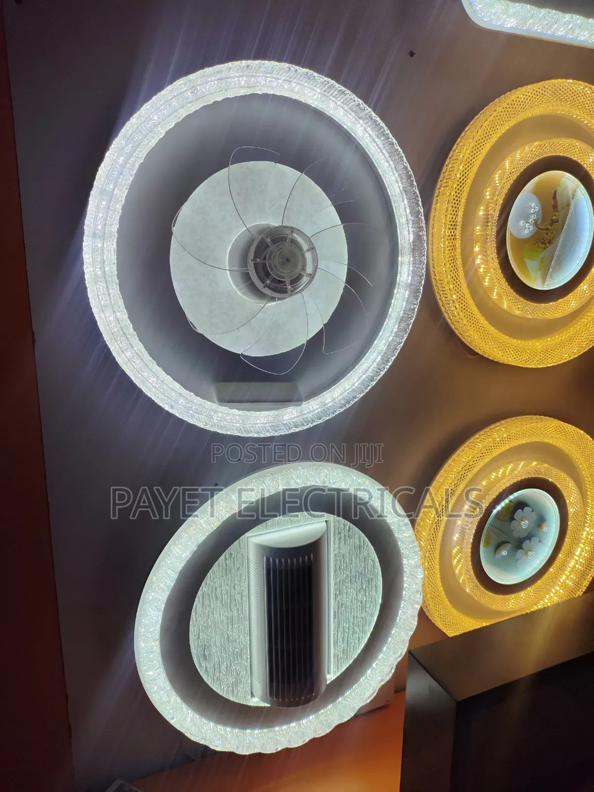 Led Ceiling Light With Fan