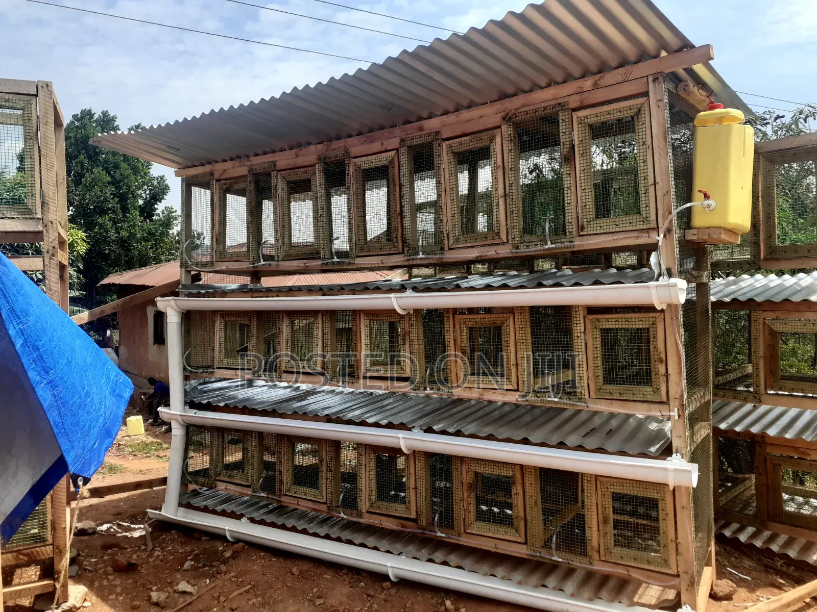 15 Units Rabbit Cage