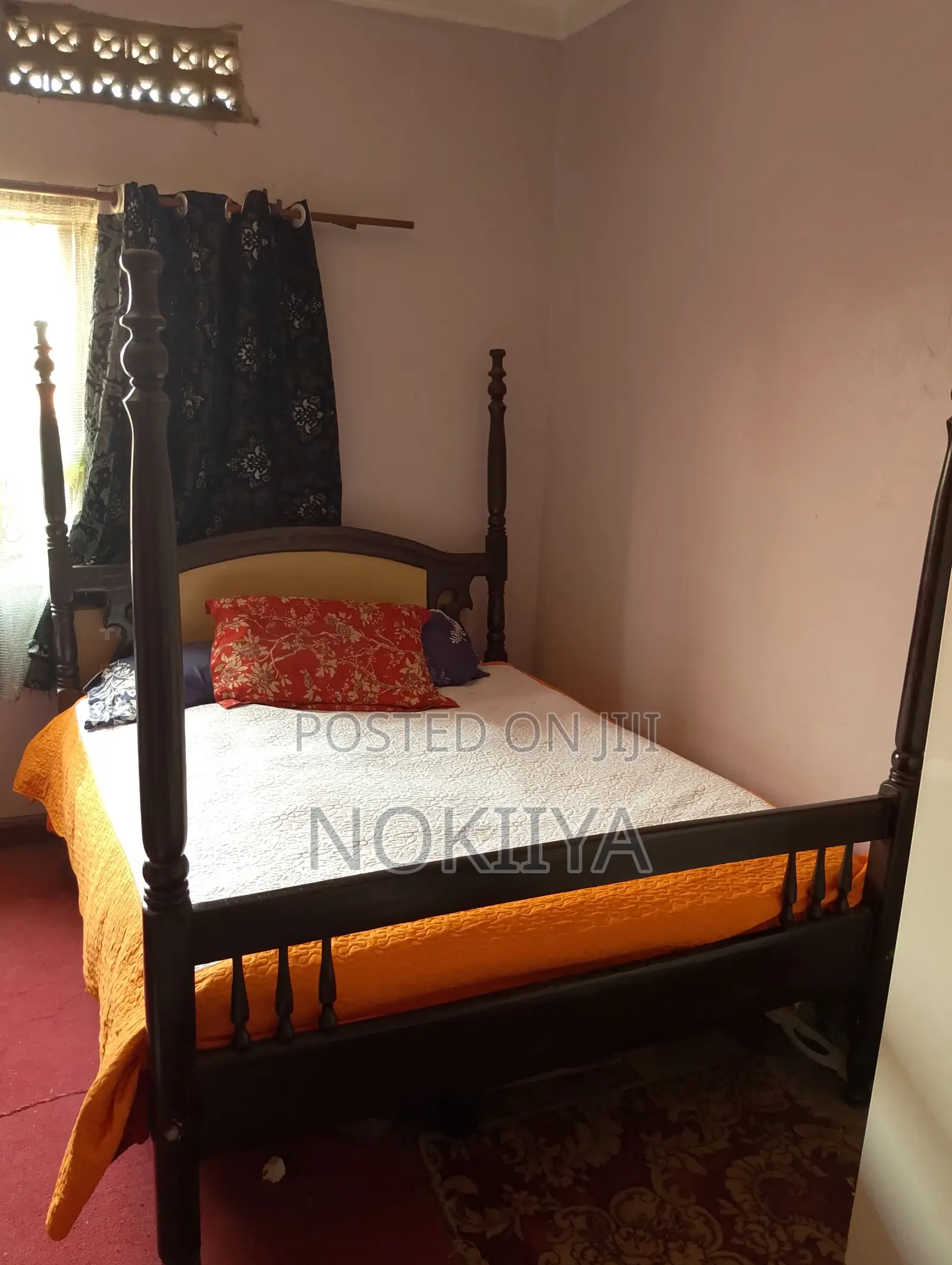 5X6 Bed + Spring Mattress