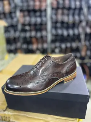 Original Franco Banetti Brown Leather Wingtip Brogue Shoes