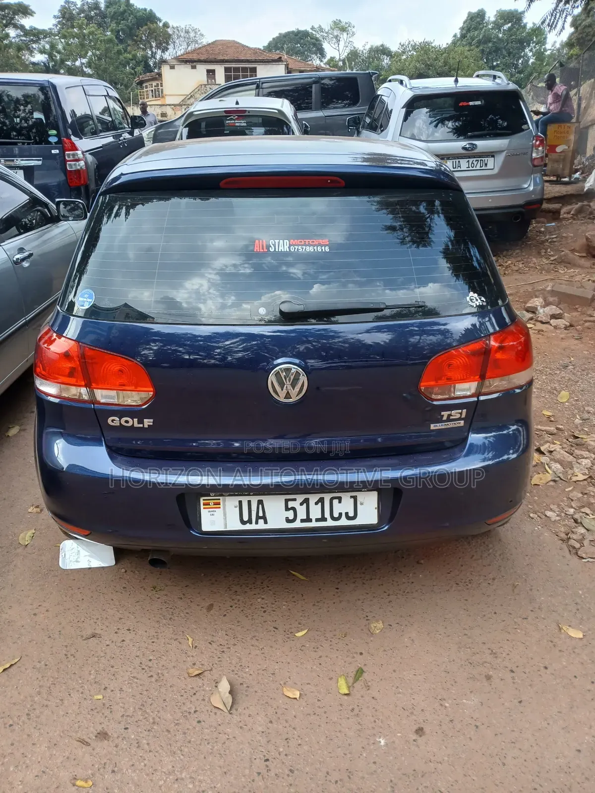 Volkswagen Golf 2012 Blue