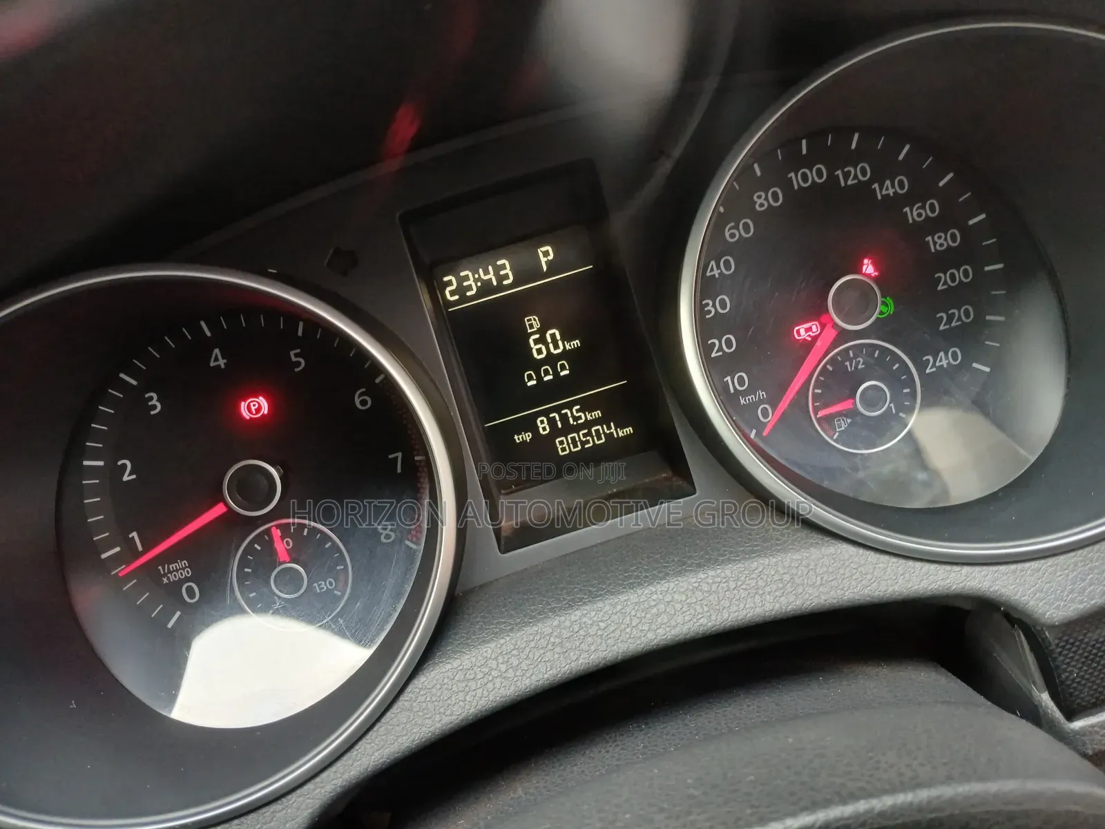 Volkswagen Golf 2012 Blue