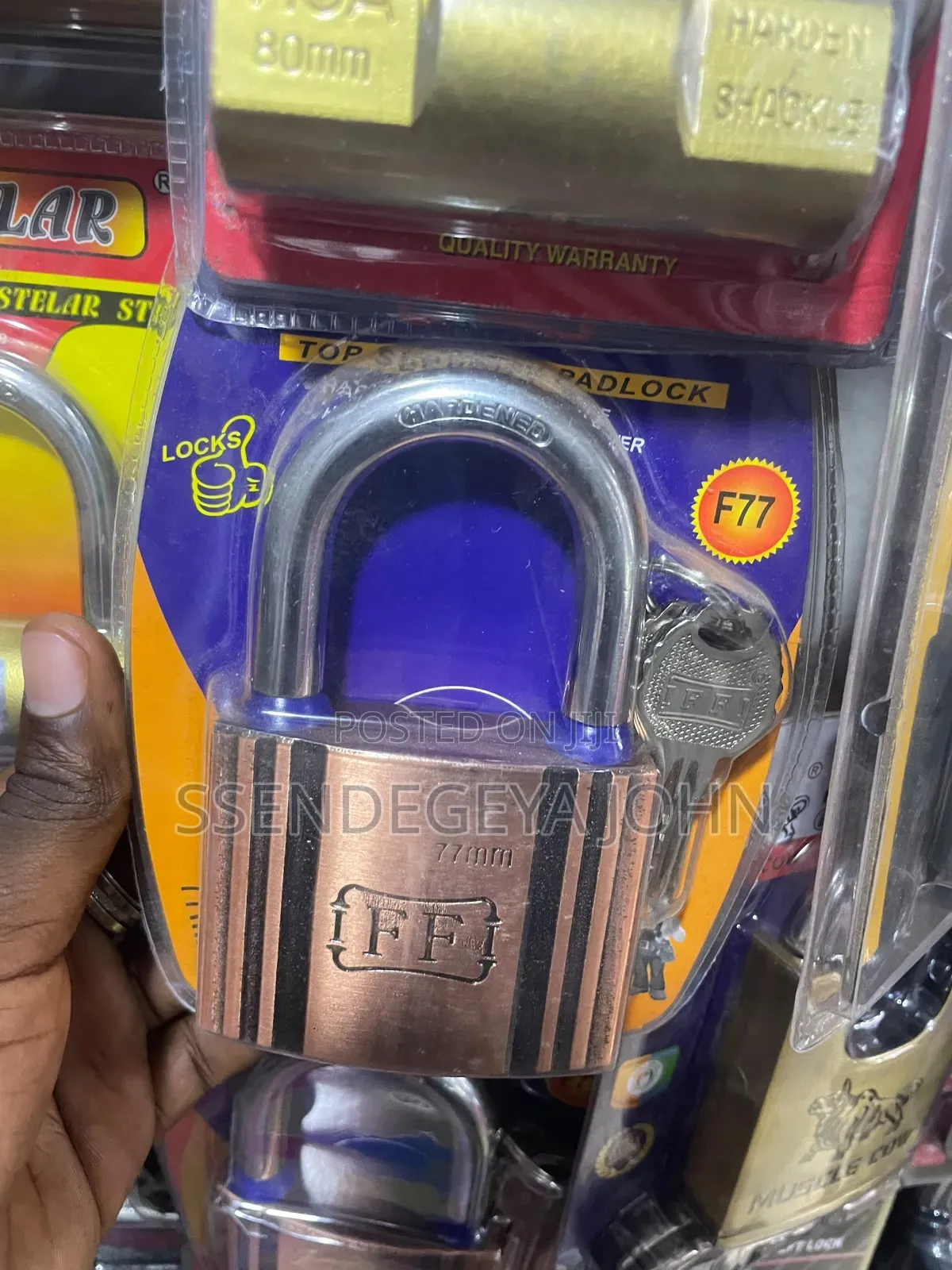 Heavy-Duty Padlock