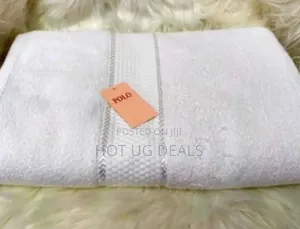 Medium Size Cotton Towels 60cm X 120cm - White
