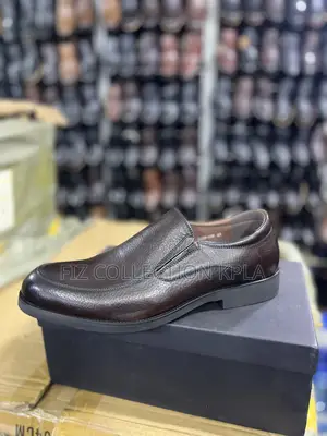 Men’s Original Franco Banetti Brown Leather Slip-on Shoes