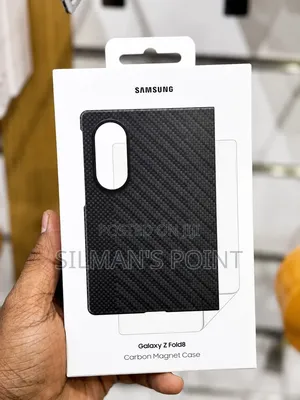 Samsung Galaxy Z Fold 8 Carbon Magnet Case Black