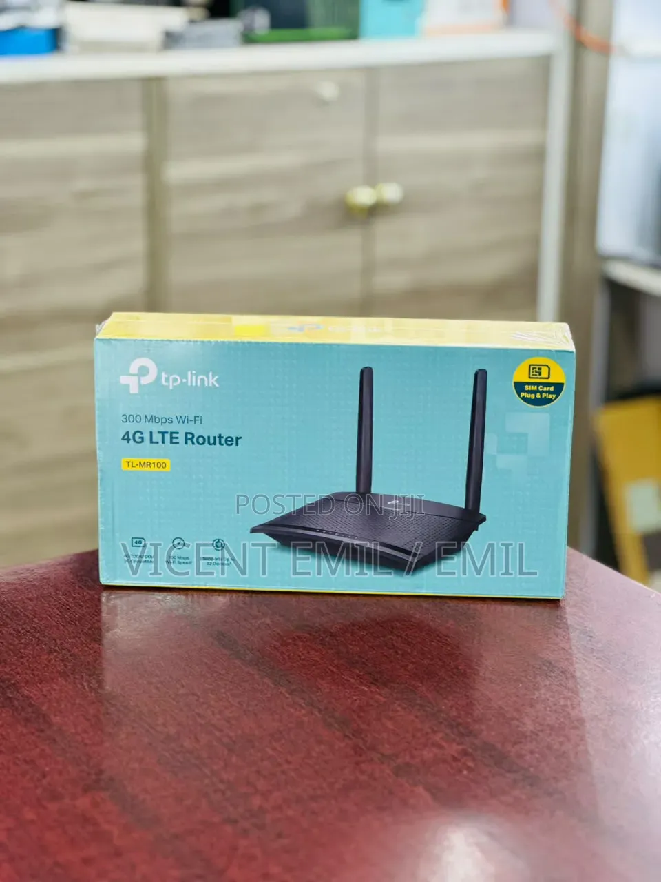 TP-Link TL-MR100 300 MBPS Wireless N 4G LTE Router 01