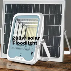 200W Solar Security Floodlight – Super Bright Outdoor LED