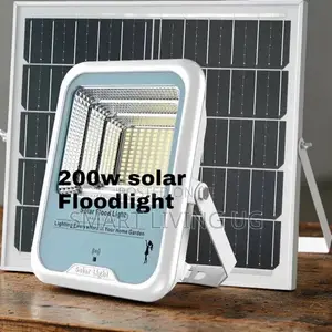 200W Solar Security Floodlight – Super Bright Outdoor LED