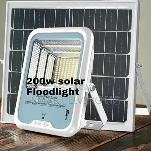 200W Solar Security Floodlight – Super Bright Outdoor LED