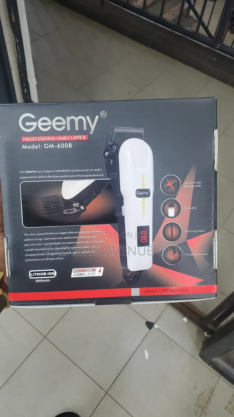 Geemy Professional Hair Clipper