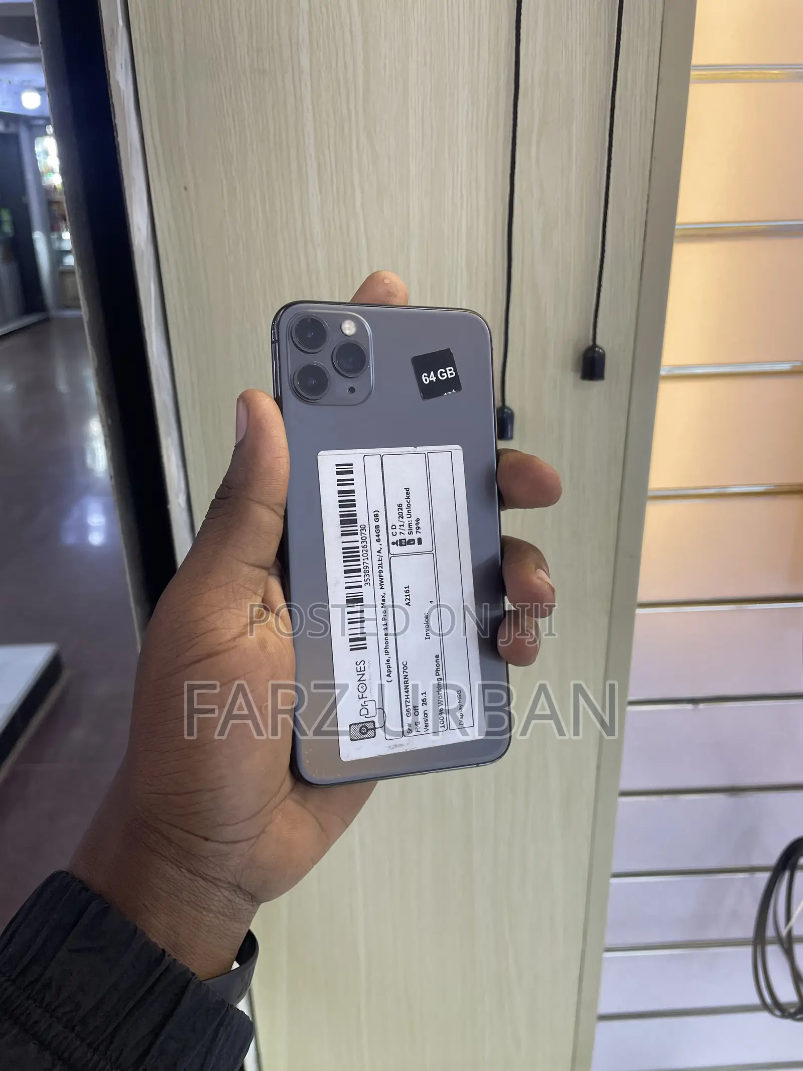 Apple iPhone 11 Pro Max 64 GB Black