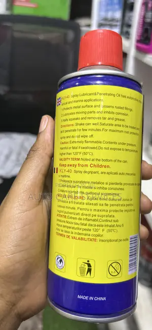 Spray Lubricant