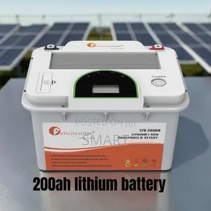 12V 200Ah Felicity Lithium Battery – High Performance LiFePO4 BAI