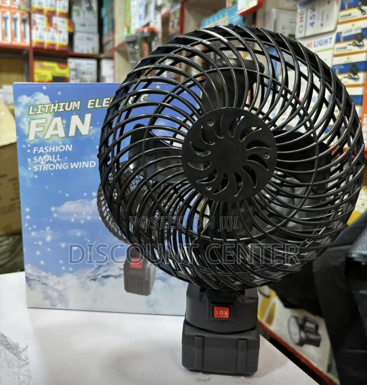 Lithium Battery Fan