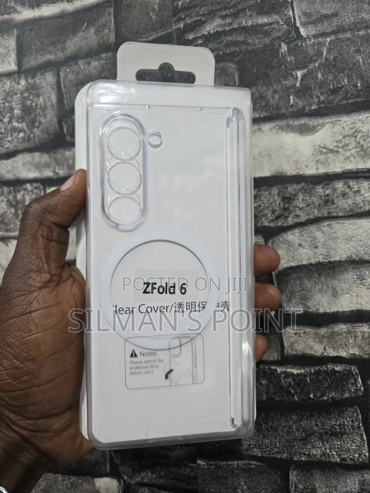 Samsung Galaxy Z Fold 6 Clear Magsafe Case