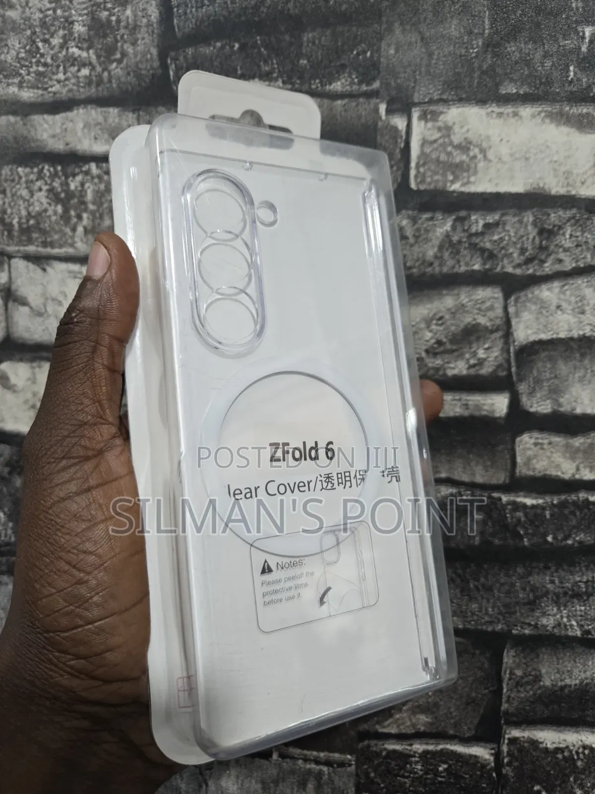 Samsung Galaxy Z Fold 6 Clear Magsafe Case