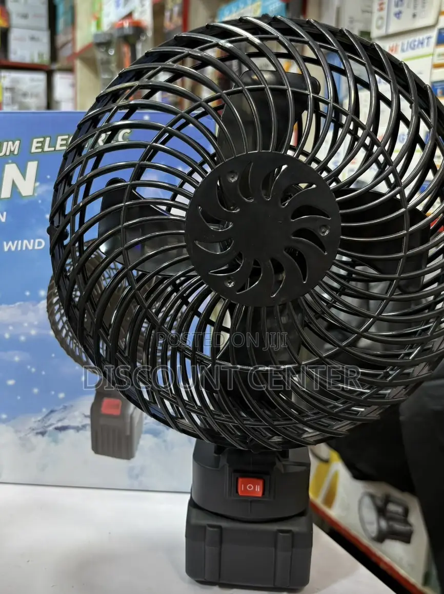 Lithium Battery Fan