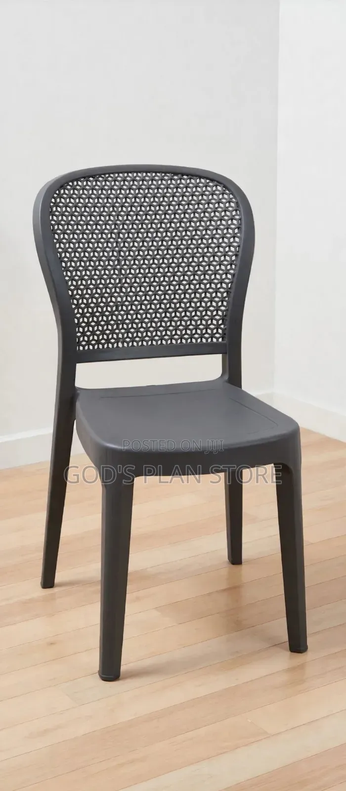Geometric Back Plastic Chairs Plastic Chairs