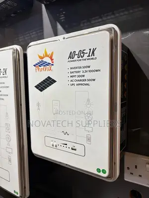 Phoenix 1kWh 500W All-in-One Solar Backup Power Station