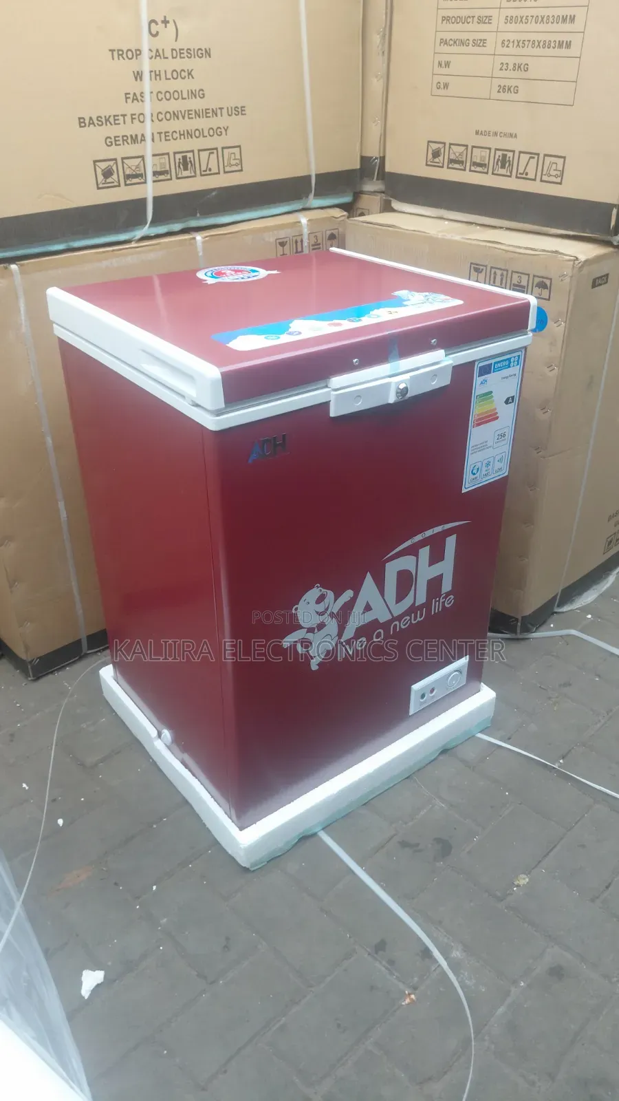 Freezer Red Colour