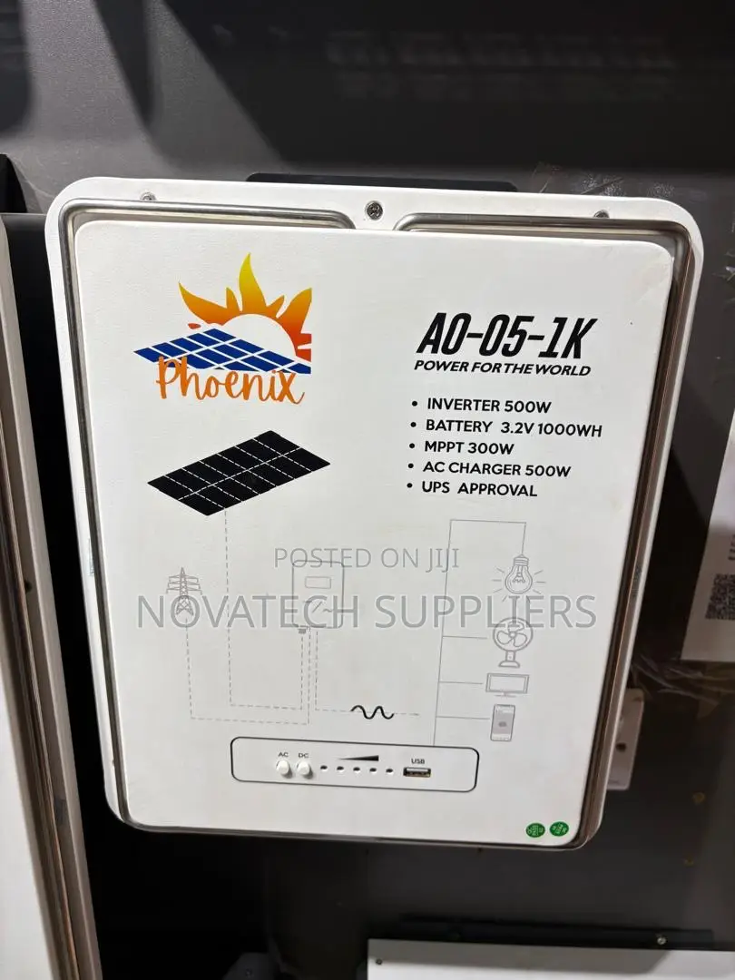 Phoenix 500W Pure Sine Wave Solar Energy Storage System