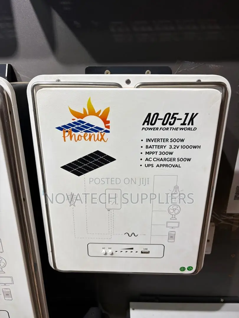 Phoenix 500W Pure Sine Wave Solar Energy Storage System