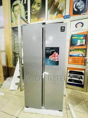 HISENSE 560 Liters Side by Side Refrigerator
