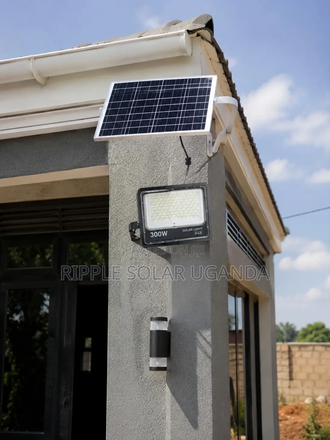 300w Solar Flood Light Outdoor Waterproof Security Light Kampala