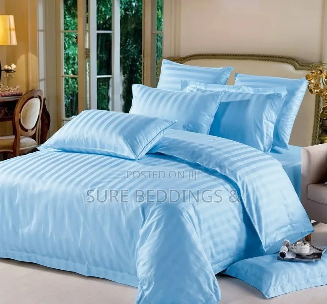 Synthetic Stripped Bedsheets